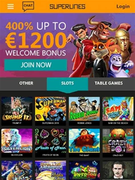 Casino superlines app